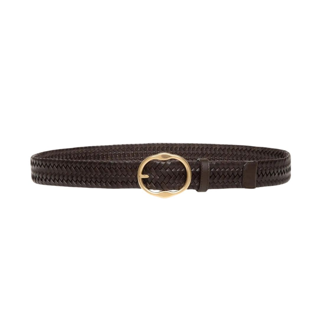 BALLY EMBLEM 35MM BELT IN LEATHER