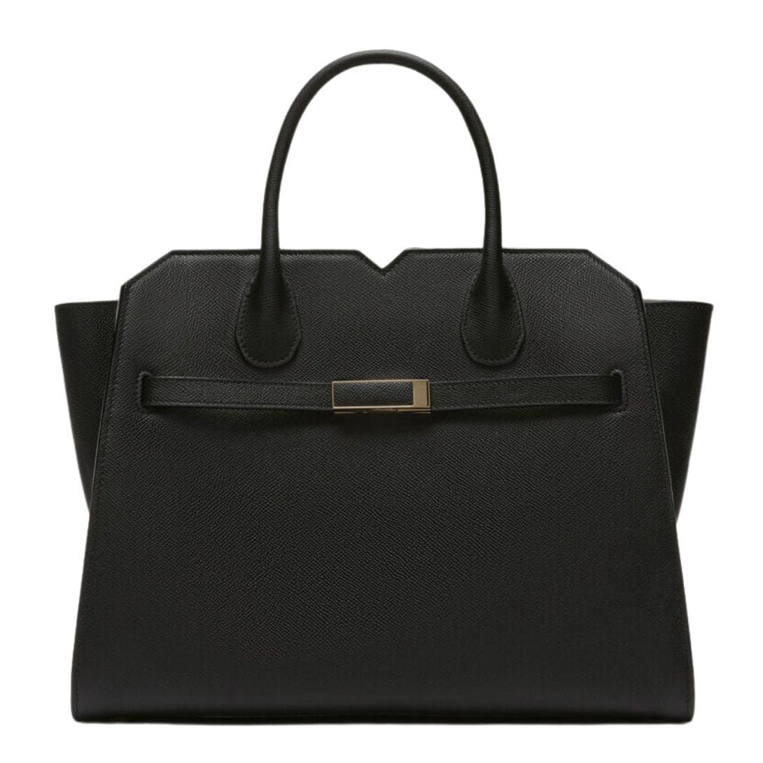 VALEXTRA MILANO TWO HANDLES MEDIUM BAG
