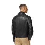 VERSACE BLOUSON LEATHER JACKET
