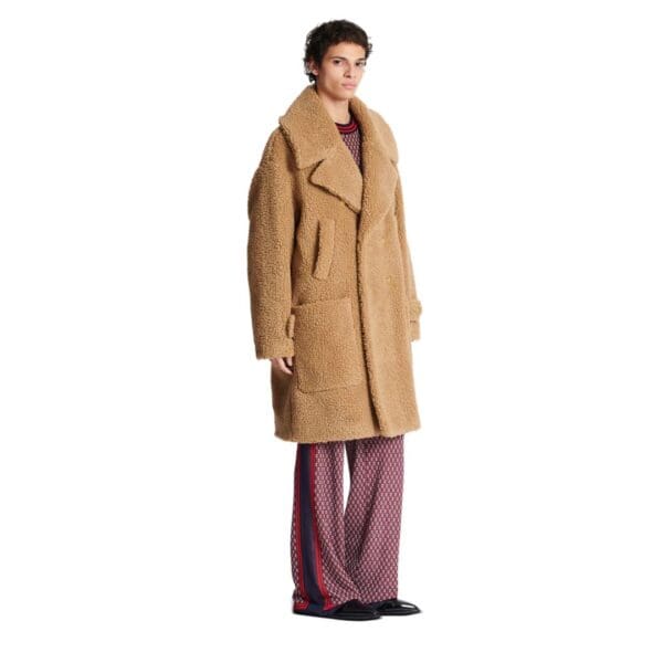 BALMAIN LONG DOUBLE BREASTED COAT