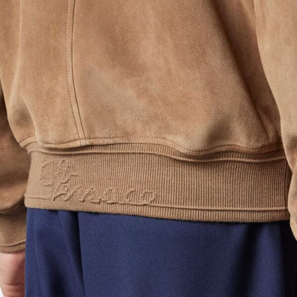 VERSACE NAUTICAL LOGO BOMBER jacket