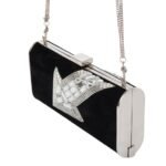 CHLOE MET GALA CLUTCH BLACK
