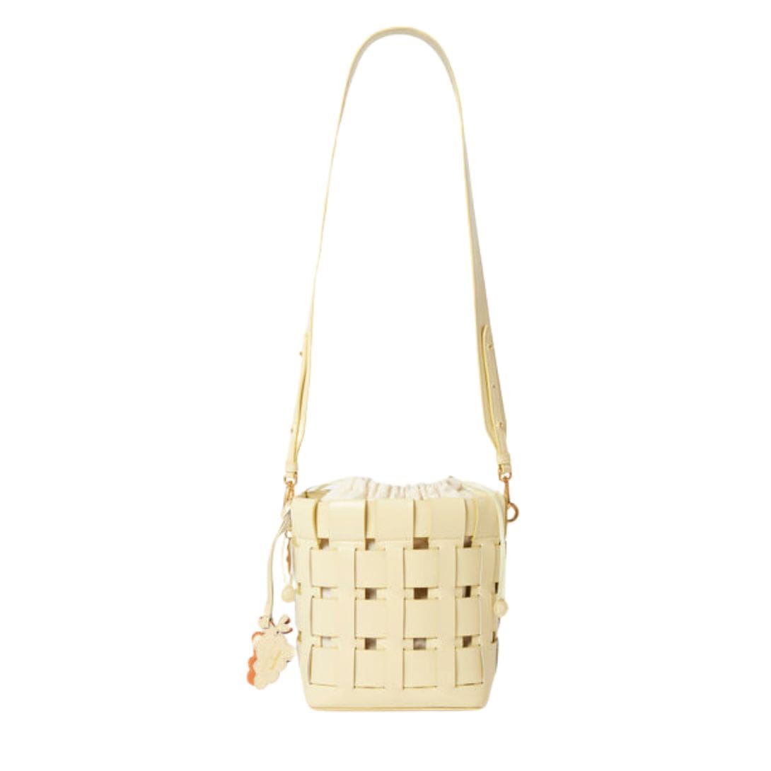 STELLA MCCARTNEY FRAYME VEUVE CLICQUOT BUCKET BAG