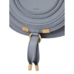 CHLOE MARCIE SMALL SADDLE BAG STORM BLUE