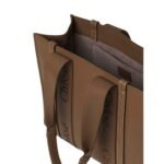 CHLOE LARGE WOODY TOTE BAG DARK NUT