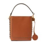 STELLA MCCARTNEY FRAYME MIRUM MINI SQUARE BUCKET BAG