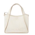 STELLA MCCARTNEY LOGO TOP HANDLE CROSSBODY BAG