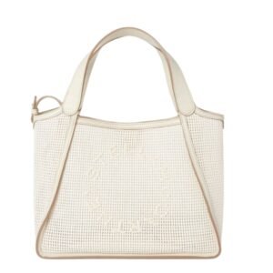 STELLA MCCARTNEY LOGO TOP HANDLE CROSSBODY BAG