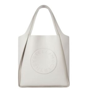 vSTELLA MCCARTNEY LOGO TOTE BAG