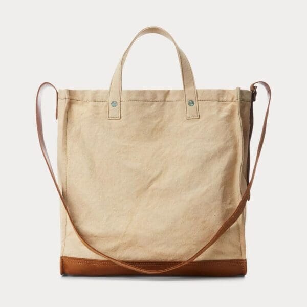 RALPH LAUREN CANVAS CARPENTER TOTE