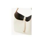 CHLOE SMALL MARCIE HOBO BAG IN GRAINED LEATHER MISTY IVORY