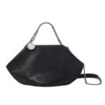 STELLA MCCARTNEY FALABELLA DOUBLE CHAIN SHOULDER BAG