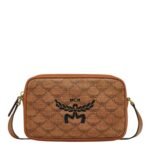 MCM HIMMEL CROSSBODY IN LAURETOS COGNAC