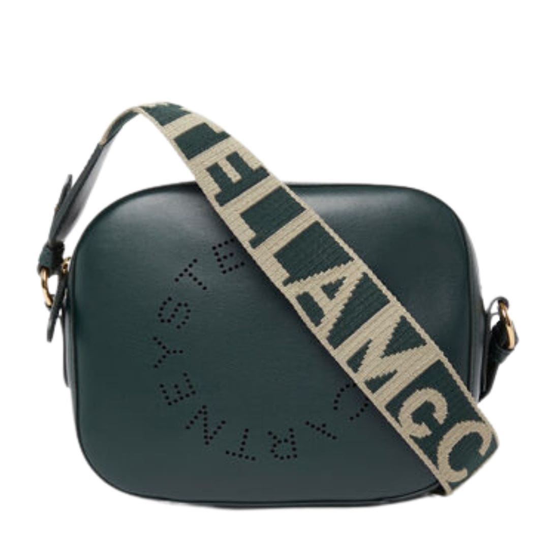 STELLA MCCARTNEY LOGO CROSSBODY CAMERA BAG