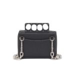ALEXANDER MCQUEEN MANS THE GRIP MINI BAG IN BLACK