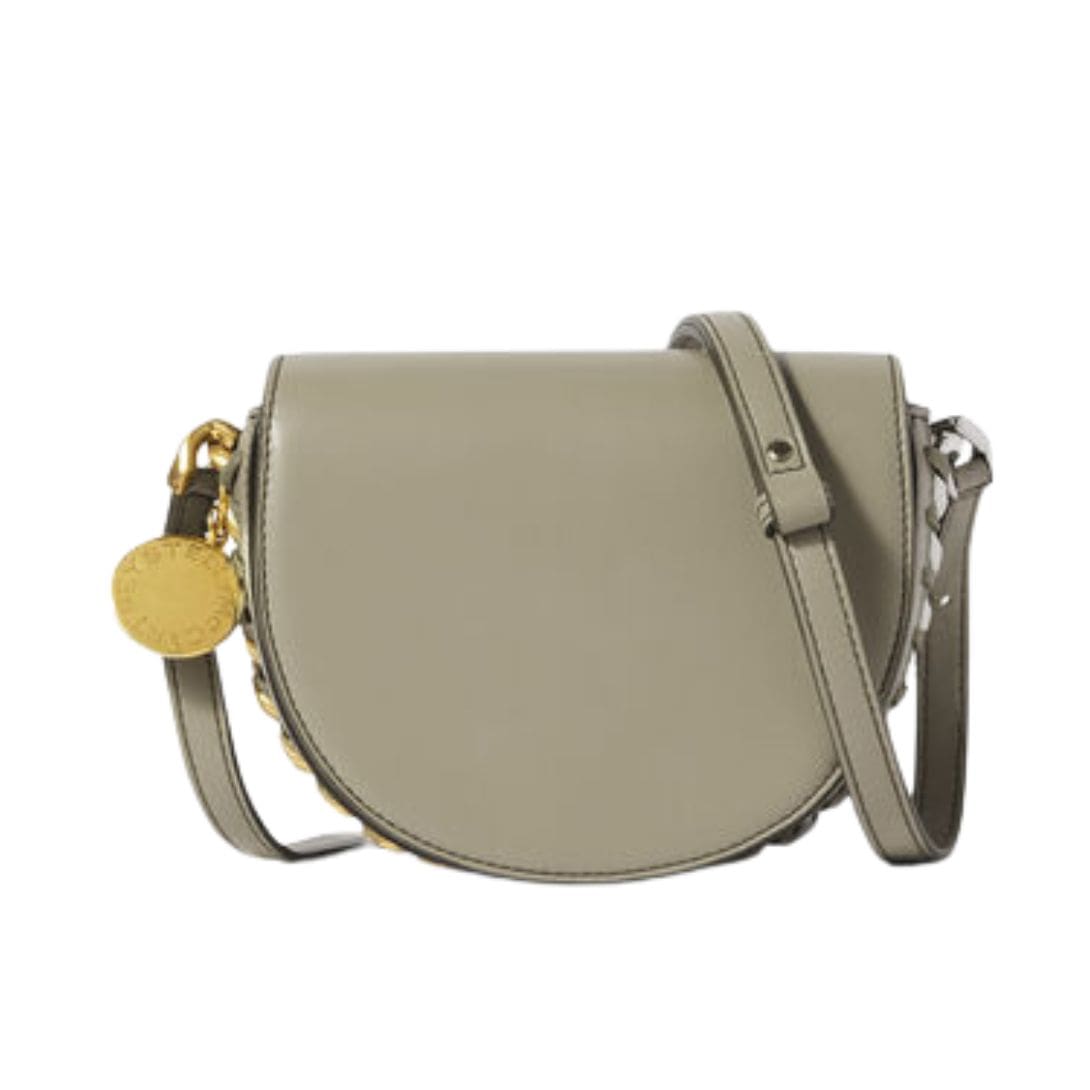 STELLA MCCARTNEY FRAYME SMALL FLAP SHOULDER BAG