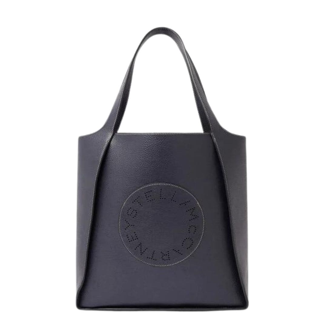 STELLA MCCARTNEY LOGO SQUARE TOTE BAG