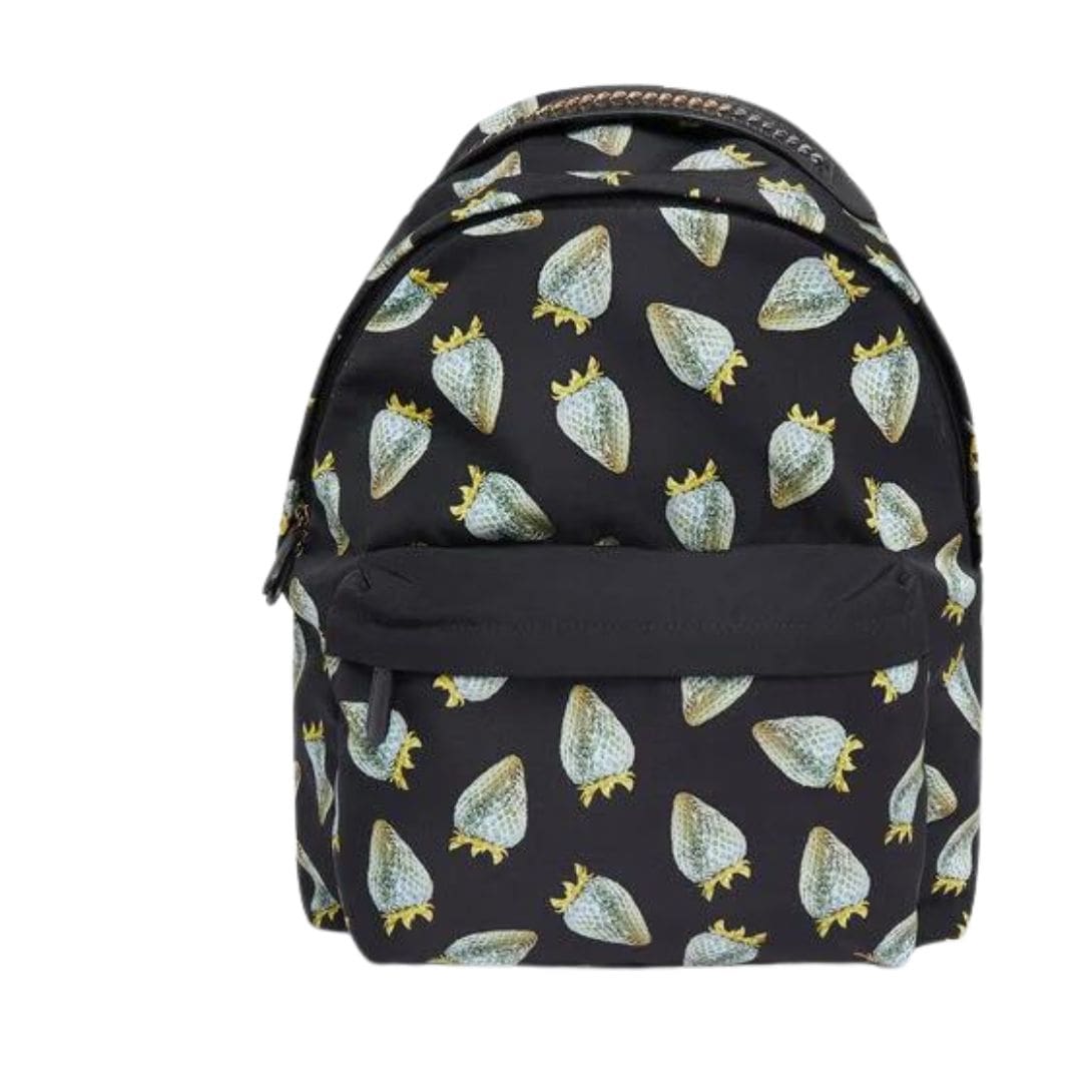 TELLA MCCARTNEY STRAWBERRY-PRINT REGENERATED NYLON RUCKSACK