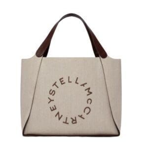 STELLA MCCARTNEY LOGO LARGE TOTE BAG