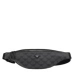 MCM HIMMEL BELT BAG IN LAURETOS JACQUARD GREY