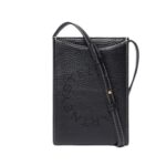 STELLA MCCARTNEY LOGO GRAINY ALTER MAT CROSSBODY PHONE POUCH