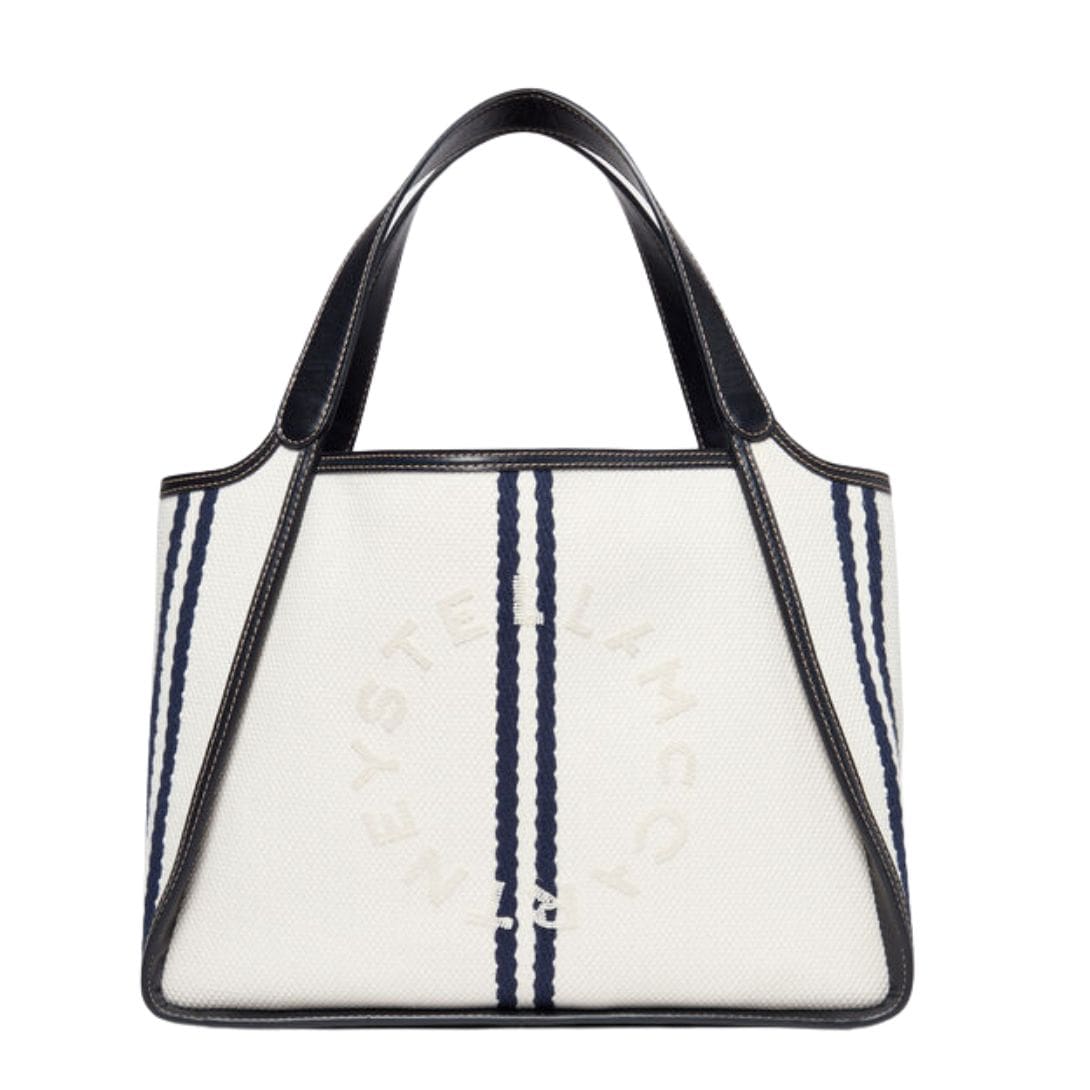 vSTELLA MCCARTNEY LOGO RYDER TOTE BAG