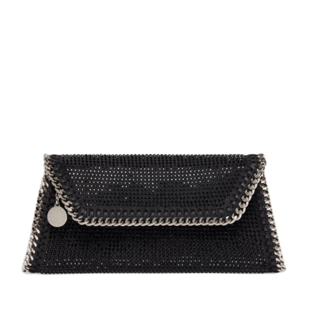 STELLA MCCARTNEY FALABELLA CRYSTAL HOTFIX CLUTCH