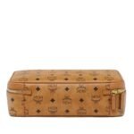 MCM SMALL OTTOMAR TRAVEL CASE IN VISETOS COGNAC