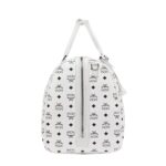 MCM OTTOMAR WEEKENDER BAG IN VISETOS WHITE