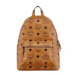 MCM STARK BACKPACK IN MAXI VISETOS COGNAC