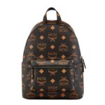 MCM STARK BACKPACK IN MAXI VISETOS BLACK