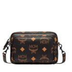 MCM AREN CROSSBODY IN MAXI VISETOS BLACK
