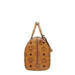 MCM OTTOMAR WEEKENDER BAG IN MAXI VISETOS COGNAC