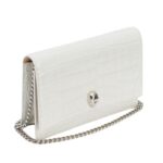 ALEXANDER MCQUEEN WOMANS SMALL SKULL IN BONE