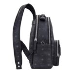 MCM SMALL STARK BACKPACK IN VISETOS BLACK
