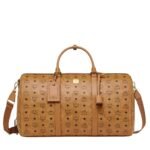 MCM OTTOMAR WEEKENDER BAG IN VISETOS COGNAC
