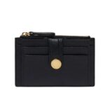 STELLA MCCARTNEY LOGO GRAINY ALTER MAT ZIP CARDHOLDER