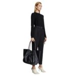 PROENZA XL RUCHED TOTE BLACK