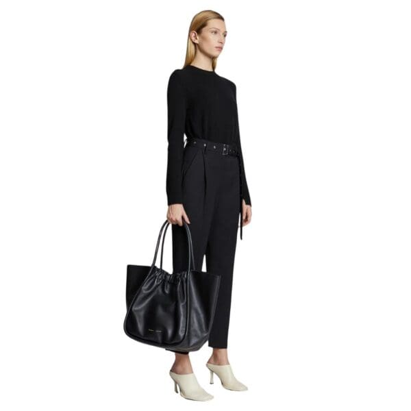 PROENZA XL RUCHED TOTE BLACK