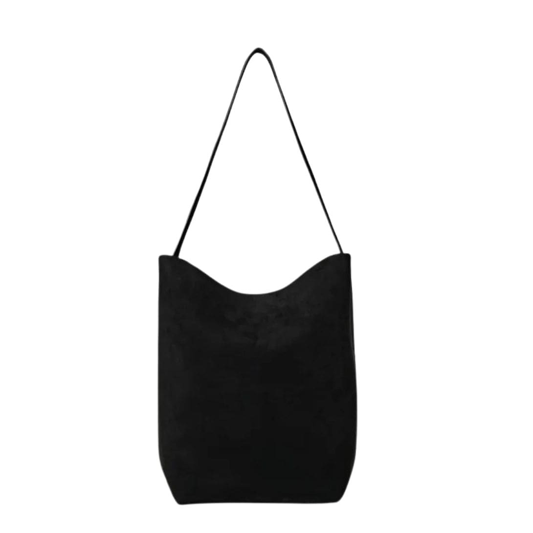 LA GARCONNE THE ROW MEDIUM N/S PARK TOTE — BLACK