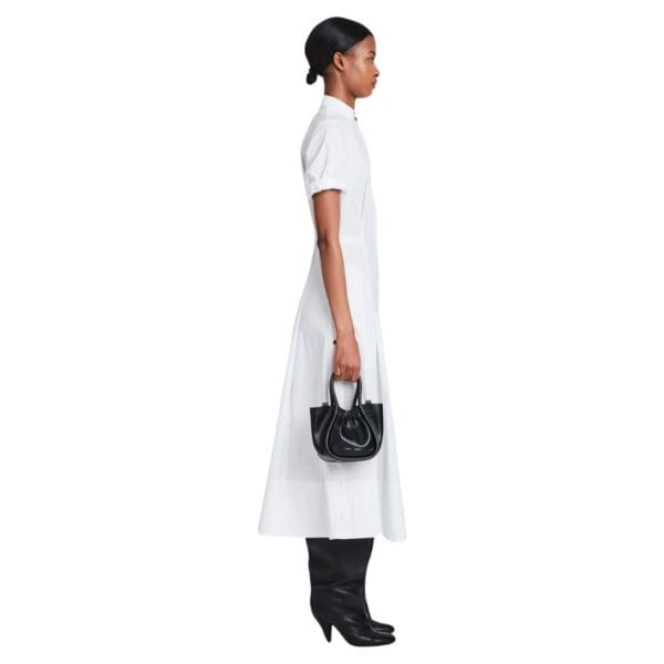 PROENZA EXTRA SMALL RUCHED TOTE BLACK