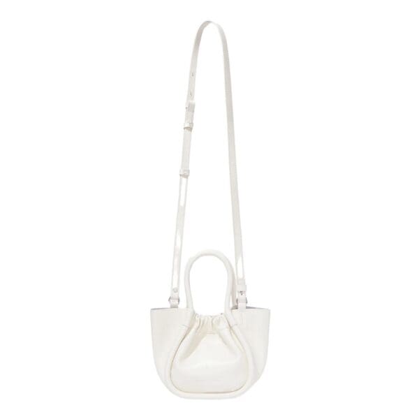 PROENZA EXTRA SMALL RUCHED TOTE IVORY