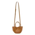 PROENZA EXTRA SMALL RUCHED TOTE COGNAC