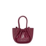 PROENZA EXTRA SMALL RUCHED TOTE GARNET
