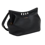 ALEXANDER MCQUEEN WOMENS THE PEAK BAG IN BLACK