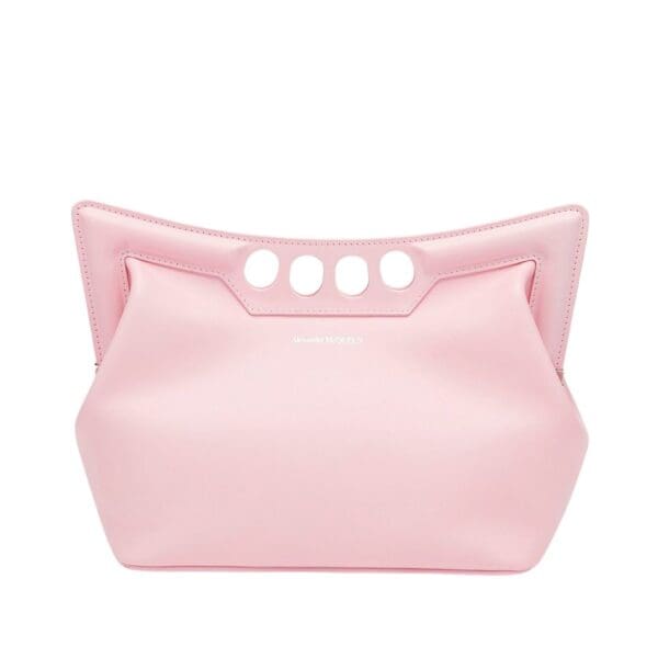 ALEXANDER MCQUEEN WOMENS THE PEAK BAG SMALL IN NEW PINK