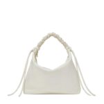 PROENZA MEDIUM DRAWSTRING SHOULDER BAG WHITE