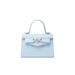 VERSACE CROC-EFFECT MEDUSA '95 MINI BAG