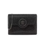 VERSACE CRYSTAL LA MEDUSA ENVELOPE CLUTCH
