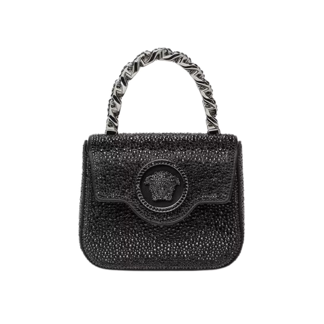 VERSACE CRYSTAL LA MEDUSA MINI BAG